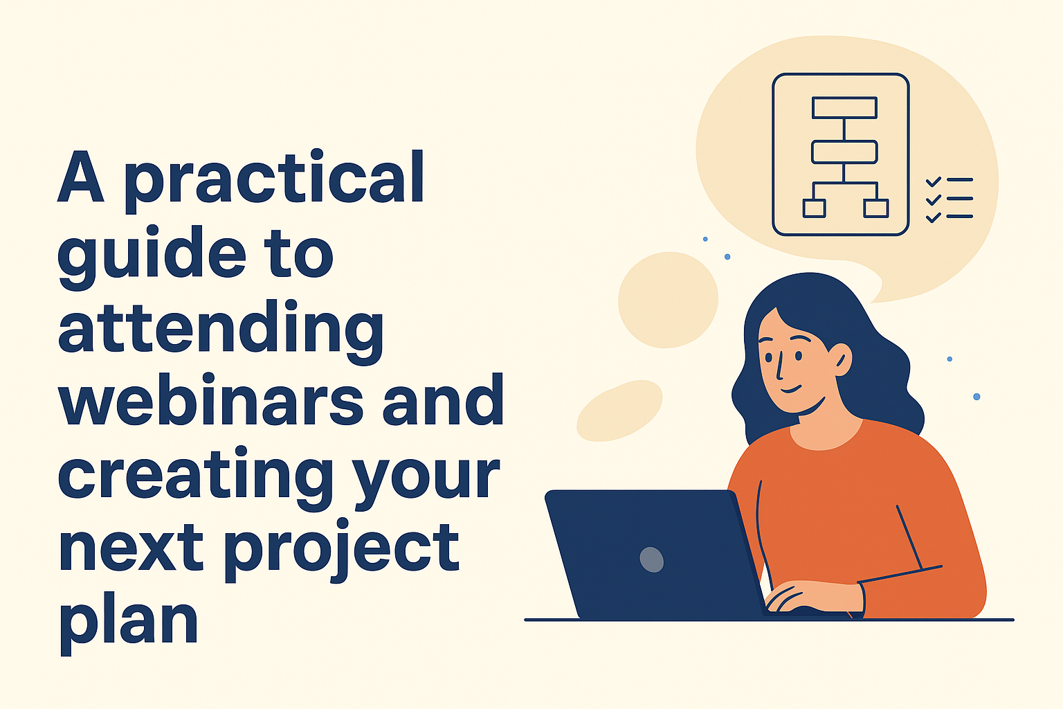 الدليل العملي لـ حضور الويبينار وصناعة خطة مشروعك القادم