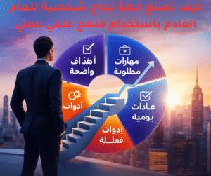 كيف تصنع خطة نجاح شخصية للعام القادم باستخدام منهج علمي عملي