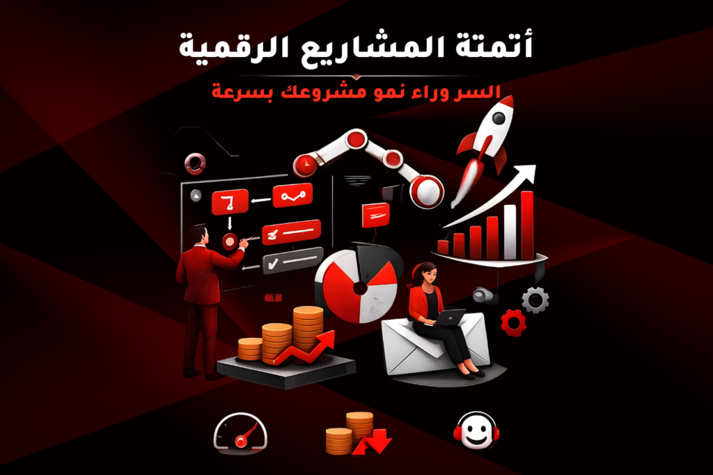 أتمتة المشاريع الرقمية السر وراء نمو مشروعك بسرعة