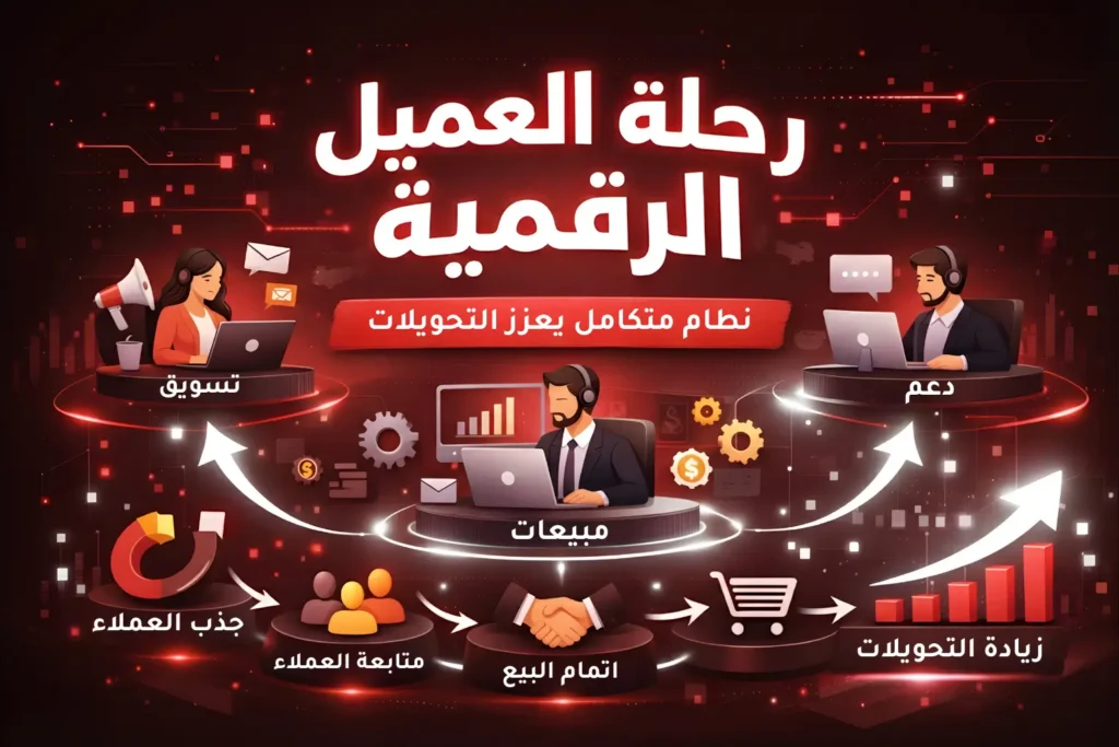 رحلة العميل الرقمية: نظام متكامل يعزز التحويلات