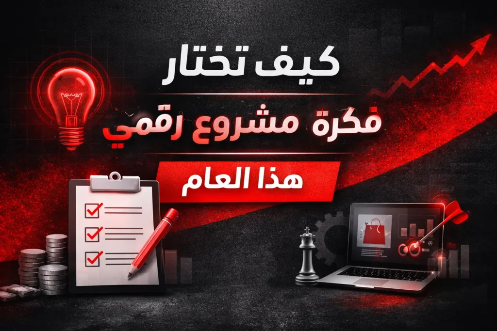 كيف تختار فكرة مشروع رقمي ناجح هذا العام